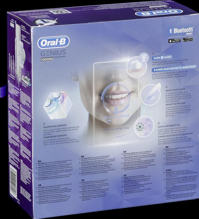 Actual product image Braun Oral-B Genius 10000 N Orchid Purple (Oscillating toothbrush)