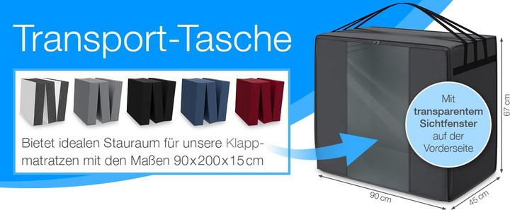 Produktbild Aktivshop Transporttasche für Klappmatratze (90 x 67 x 45 cm)