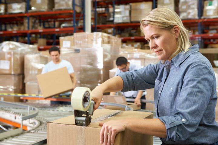 Produktbild Idena Packband geräuscharm transparent 5cmx66m
