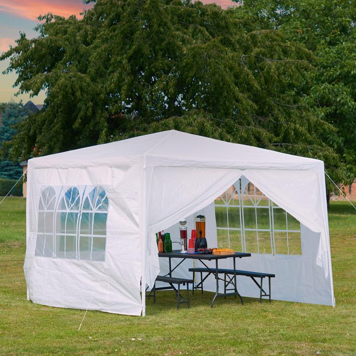 Actual product image Relaxdays Gazebo side-panels (10 cm, 300 cm)