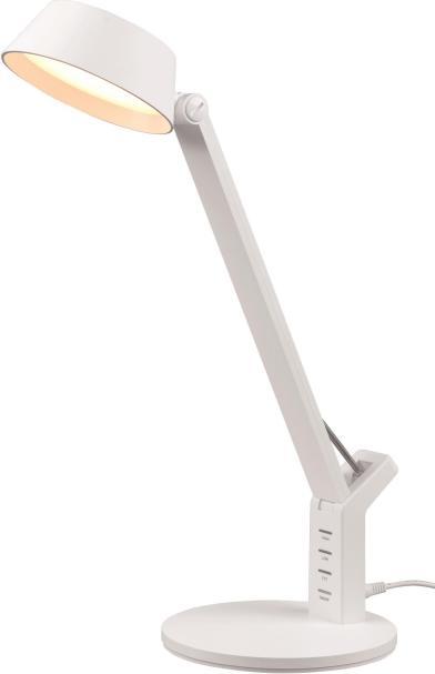 Image du produit Trio Leuchten LED Lampe de table Ava 523090131, plastique blanc mat, 5 watts LED inclus (600 lm)