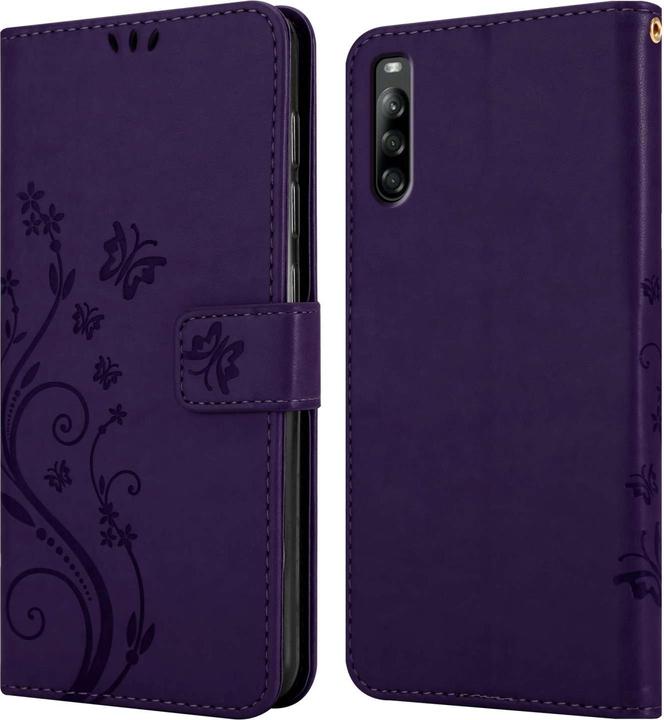 Produktbild Cadorabo Hülle für Sony Xperia L4 mit Blumen Muster (Sony Xperia L4)