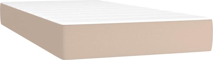 Produktbild VidaXL Boxspringbett Bett Polsterbett Doppelbett Matratze 120x190cm Kunstleder (120 x 190 cm)