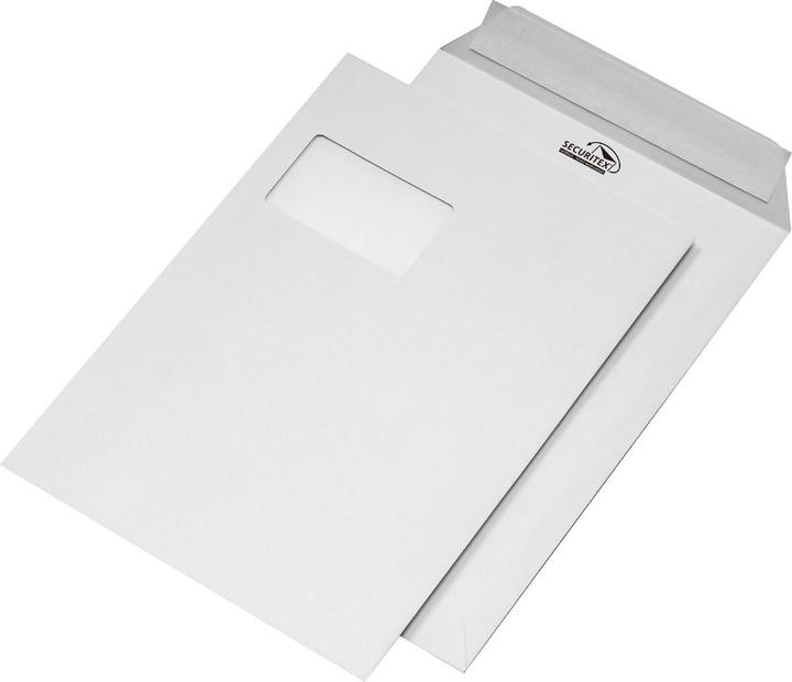 Image du produit Mailmedia Pochette d'expédition, B5 250 mm, 176 mm, autocollante, blanche, 130 g/qm (100 x)