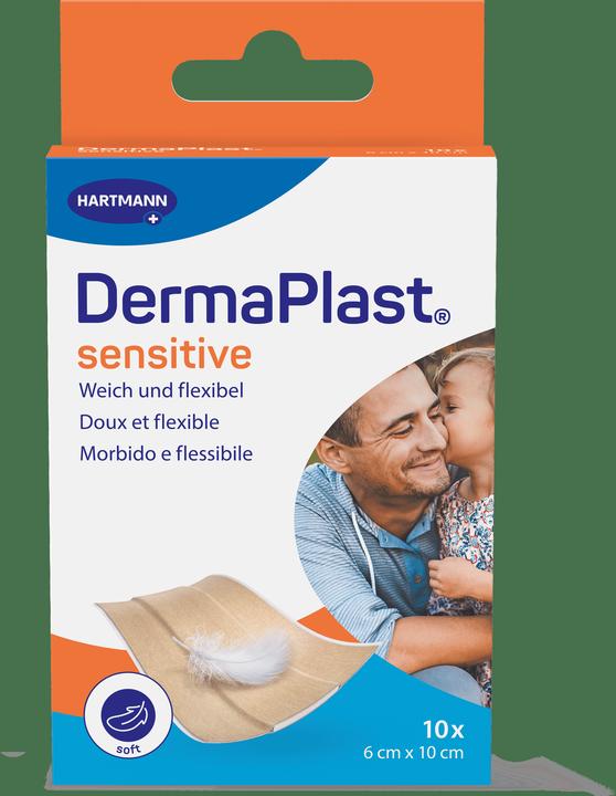 Actual product image DermaPlast Sensitive hautfarbig (10 x)