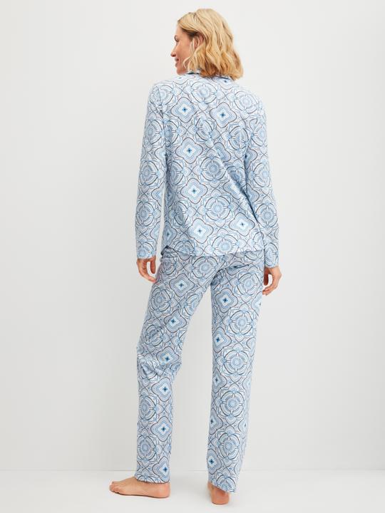 Produktbild Calida Ornament Nights Pyjama, durchgeknöpft (S)