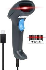 Hamlet HBCS1D10U Barcode-Lesegerät Handlesegerät für Barcodes 1D Laser Schwarz (1D-Barcodes)
