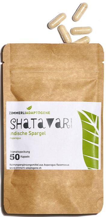 Zimmerli Adaptogene Shatavari Kapseln (BIO) 50 Kapseln (1 Stück, Kapseln, 25 g)