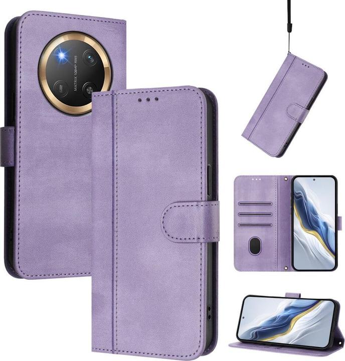 Image du produit Cover-Discount HONOR Magic7 Lite – Wildleder Look Etui im Vintage Design (Honor Magic7 Lite)
