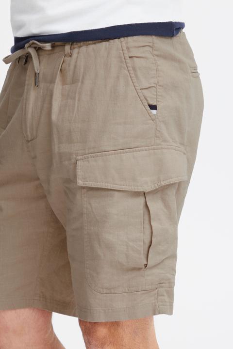 Actual product image FQ1924 FQHenry linen cargo shorts 21900624 (L)