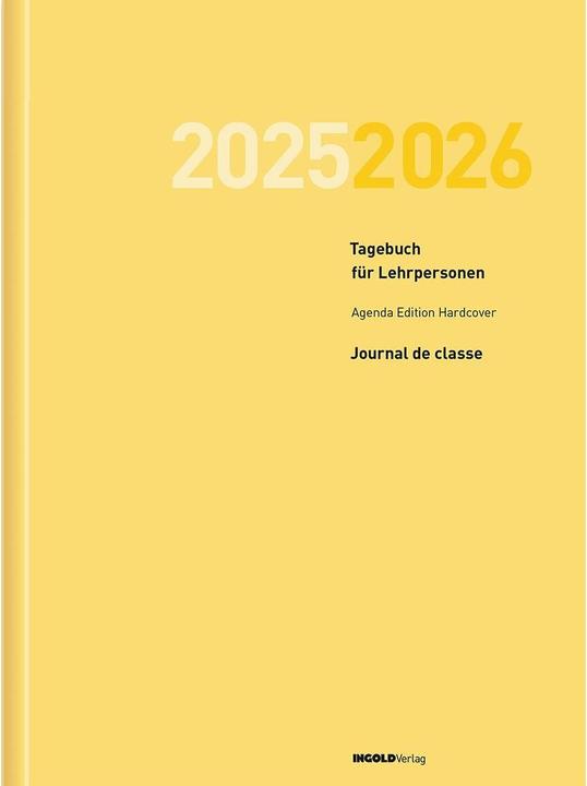 Produktbild Agenda Edition Hardcover 2025/26 (23 x 30.5 cm, Deutsch, Französisch)