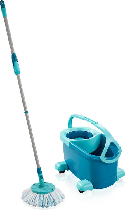 Leifheit Set CLEAN TWIST Disc Mop Ergo Mobile (1 Stk.)
