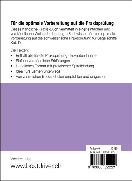 Produktbild - Praxisbuch: Segelschiff Kat. D (Deutsch, Niels Frederiksen, BoatDriver GmbH, 2025)