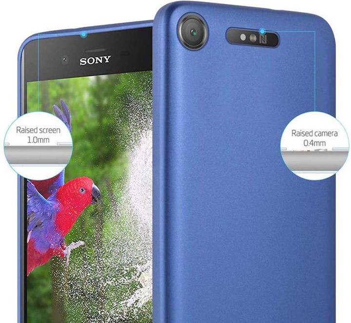 Image du produit Cadorabo Couverture métallique mate TPU (Sony Xperia XZ1)