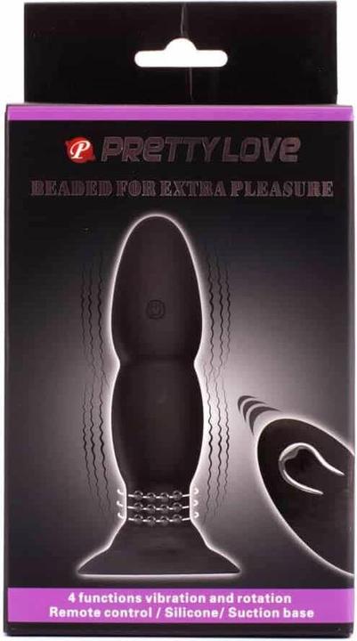 Produktbild Pretty Love Analstöpsel 4 Vibration und Rotation
