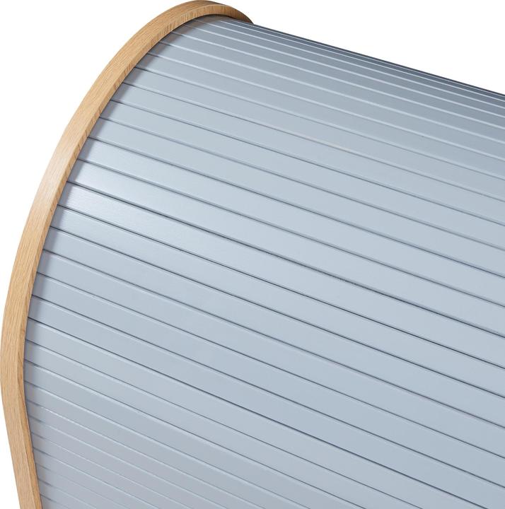 Produktbild En.Casa Rollladenschrank Kavlinge 80x60x40 cm Bambus/Grau (80 x 60 x 40 cm)