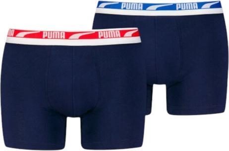 Puma Herren-Boxershorts „Everyday Multi Logo“ im 2er-Pack (XL, 2er Pack)