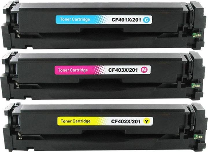 Produktbild Hermex Alternativer Toner zu HP 201X XL (M, C, Y)