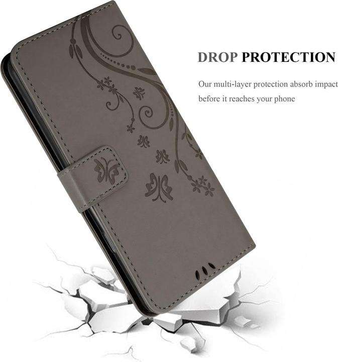 Image du produit Cadorabo Pochette Flower Book (Vivo V21)
