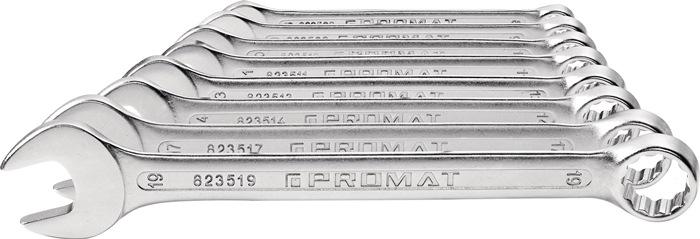 Produktbild Promat Ringmaulschlüsselsatz (10  mm, 14 mm, 17 mm, 11 mm, 13 mm, 19 mm)