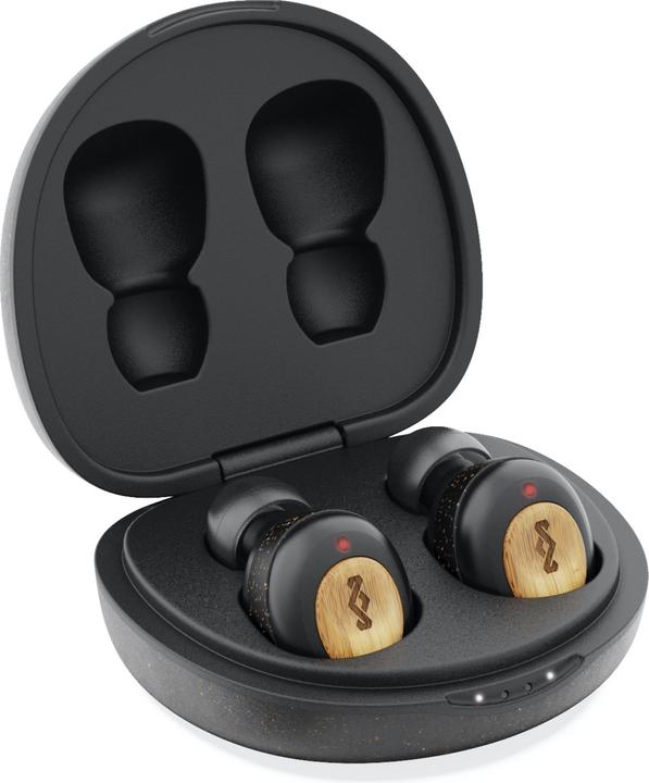 House of Marley Bluetooth Headphones Champion Ear Buds Black (8 h, Wireless)