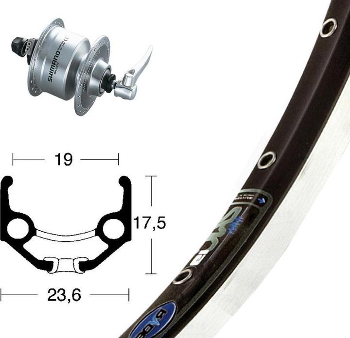 Ryde SSP 36L (Front wheel, 28")