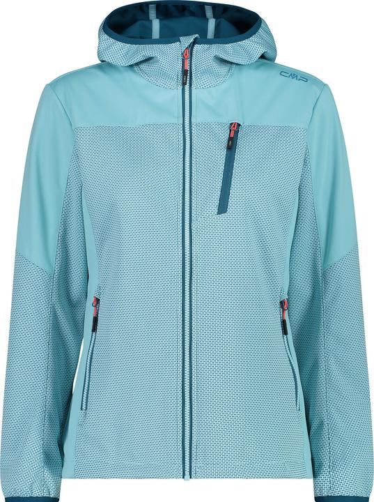 CMP Campagnolo Jacquard Softshell Jacket Fix Hood (36)