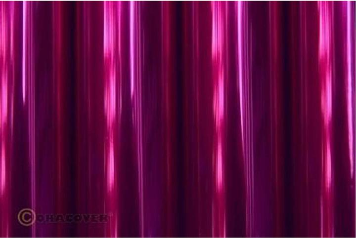 Oracover bügelfolie magenta transparent 3 meter # 73