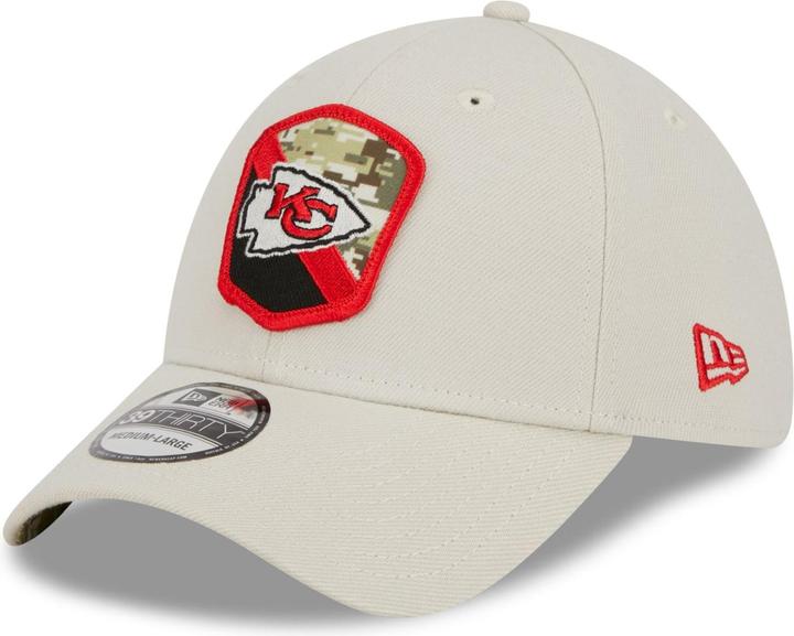 New Era 39Thirty Cap Salute to Service Kansas City Chiefs - (S/M)