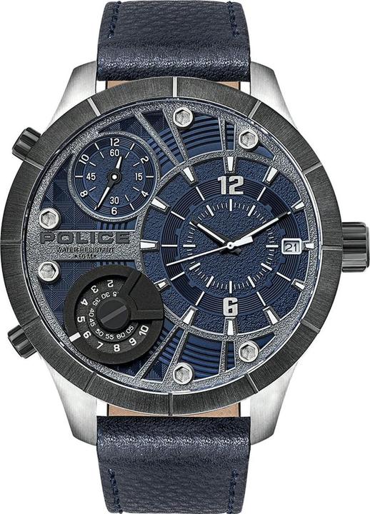Produktbild Police Men's Watch PL.BUSH.SET.20 (Ã˜ 52 mm) (52 mm)