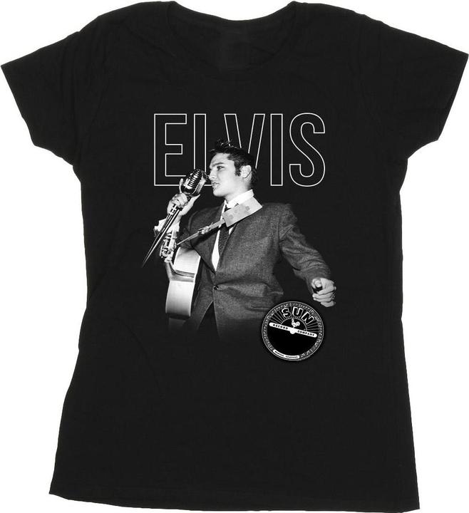 Elvis Logo Portrait TShirt (L)