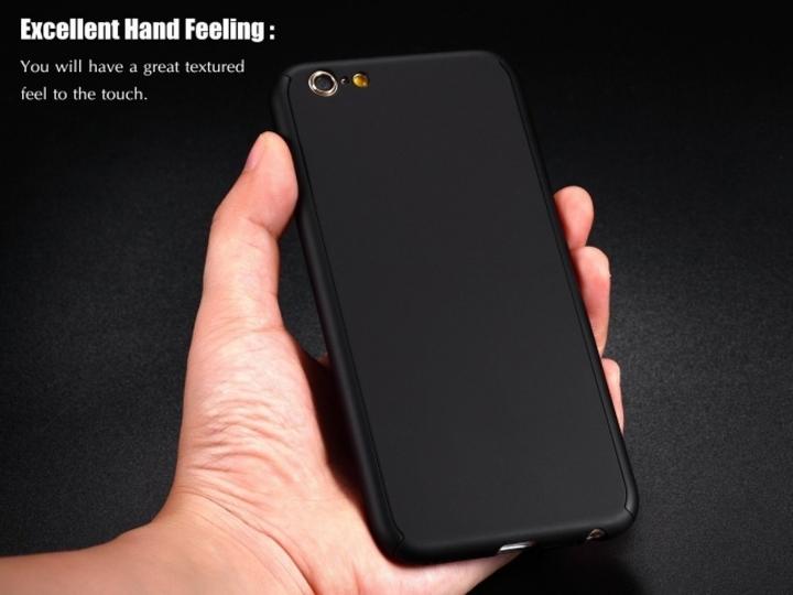 Image du produit Floveme Étui en verre blindé 360 degrés pour iPhone 8 Protection intégrale (1 pièce(s), Apple iPhone 8)