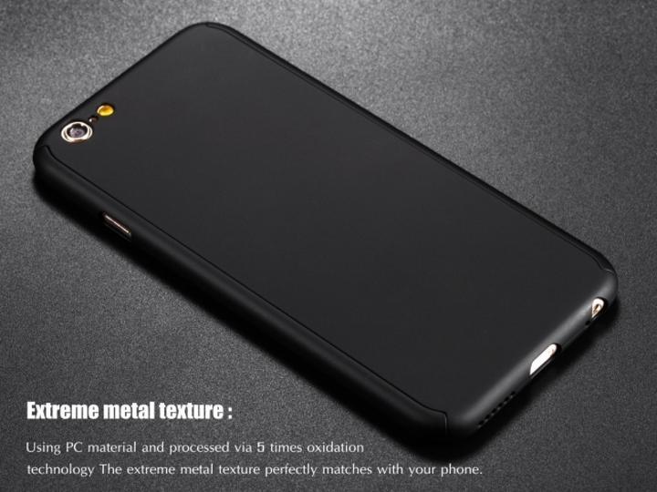 Image du produit Floveme Étui en verre blindé 360 degrés pour iPhone 8 Protection intégrale (1 pièce(s), Apple iPhone 8)
