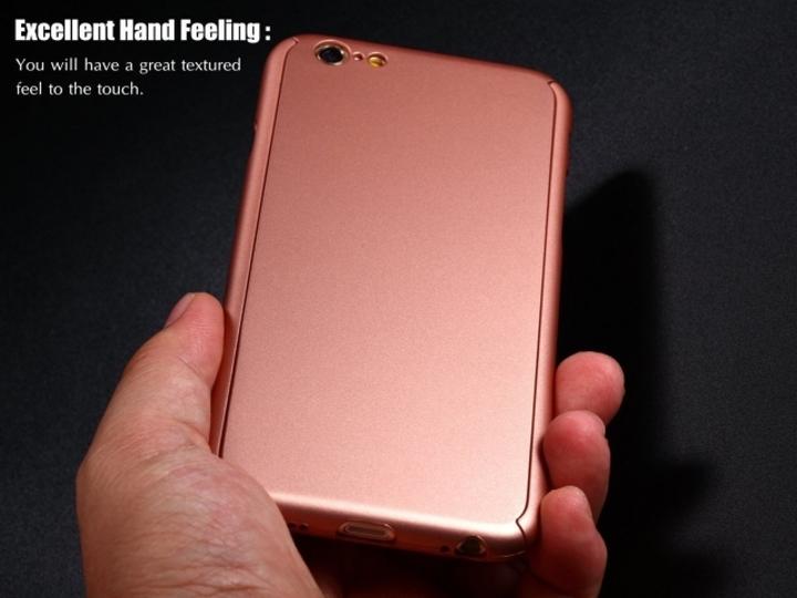 Image du produit Floveme Étui en verre blindé 360 degrés pour iPhone 8 Protection intégrale (1 pièce(s), Apple iPhone 8)