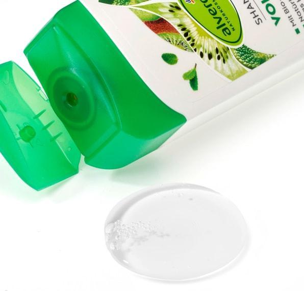 Image du produit dm alverde Volume Kiwi bio Menthe à pomme bio (200 ml, Shampoing liquide)