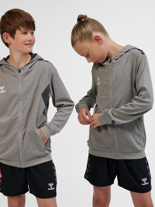 Actual product image hummel Hmlauthentic Pl Zip Hoodie Kids (140)