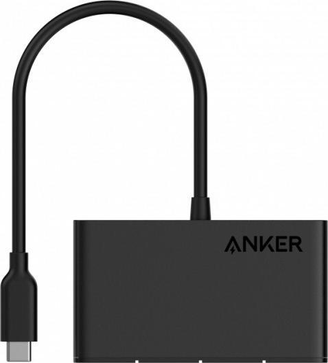 Image du produit Anker Hub 4 en 1 10Gbps USB-C Noir (USB-C, 4 Ports)