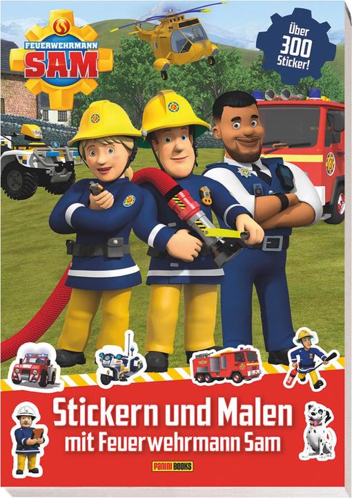 Produktbild Panini Feuerwehrmann Sam: Stickern und Malen mit Feuerwehrmann Sam