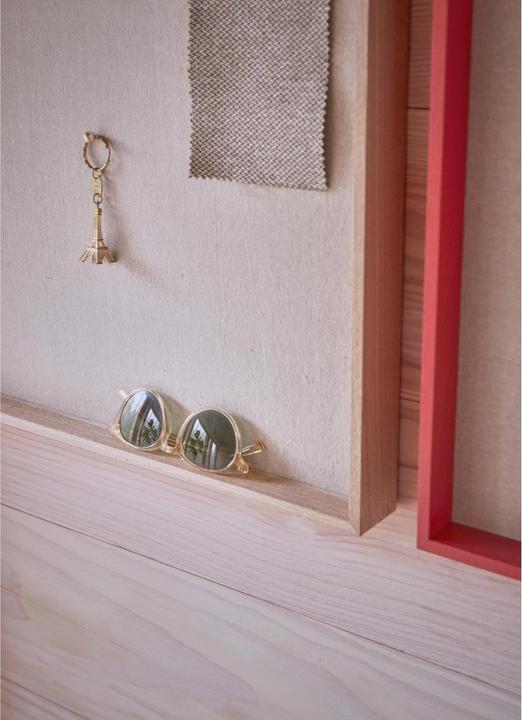 Actual product image Oyoy Pinboard Peili small 78 cm x 55 cm, Nature (Bulletin board, 78 x 55 cm)