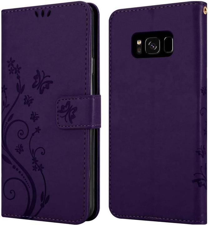 Produktbild Cadorabo Flower Book Cover (Samsung Galaxy S8+)
