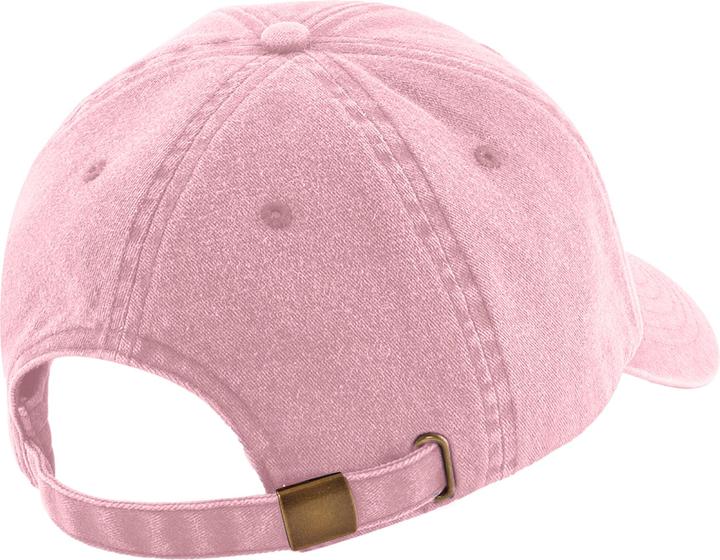 Actual product image Beechfield Unisex Low Profile Vintage Denim-Look Cap (One size)