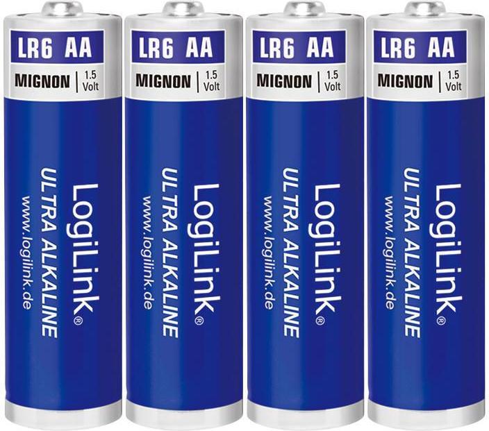 Produktbild LogiLink Ultra Power (4 Stk., AA, 1700 mAh)