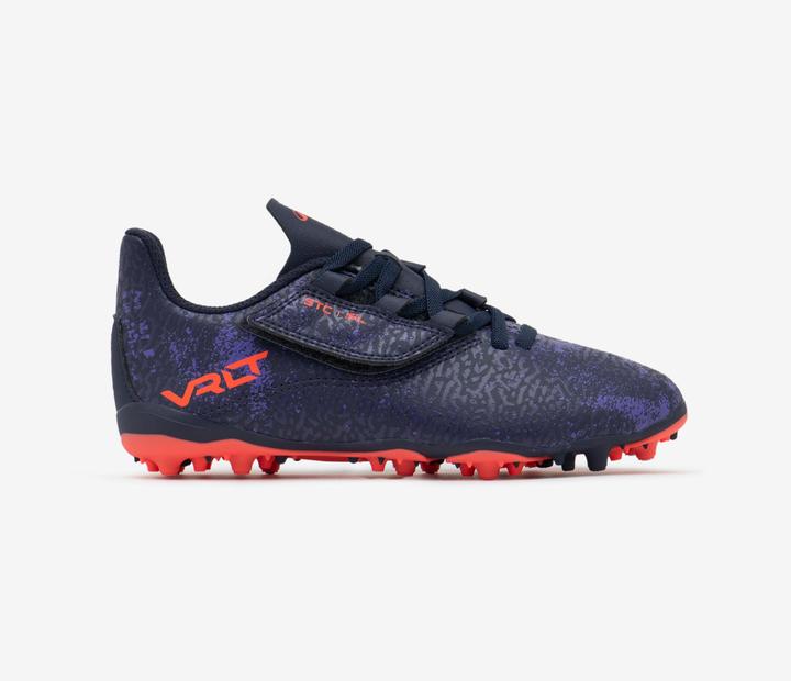 Image du produit Kipsta Chaussures de football enfant a scratch viralto i easy mg/ag Bleu Foncé (29)