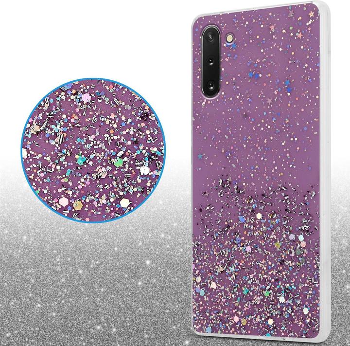 Image du produit Cadorabo Couverture TPU paillettes scintillantes (Samsung Galaxy Note 10)