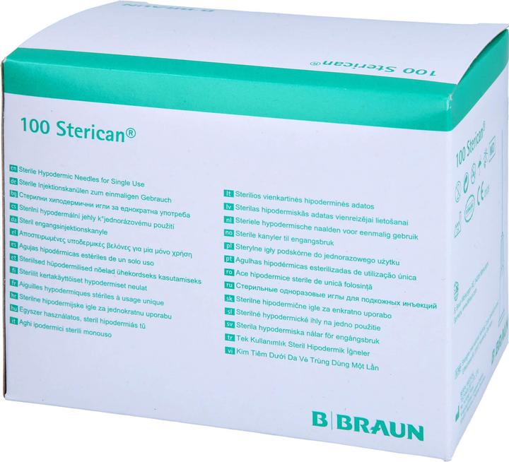 Produktbild B.Braun Nadel 20G 0.90 x 40mm gelb Luer, 100 Stück