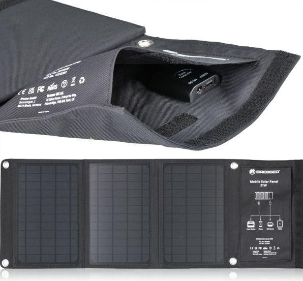 Produktbild Bresser Solar Ladegerät, 21W (21 W, 1 kg)
