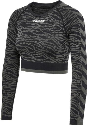Actual product image hummel Mt Saga Seamless Crop T-Shirt Ls (S)