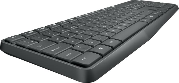 Actual product image Logitech MK235 Keyboard RF Wireless QWERTY Nordic Room (Eng. Int., Cable, Wireless)