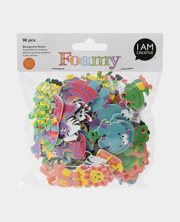 Image du produit I Am Creative Animaux de la jungle en mousse