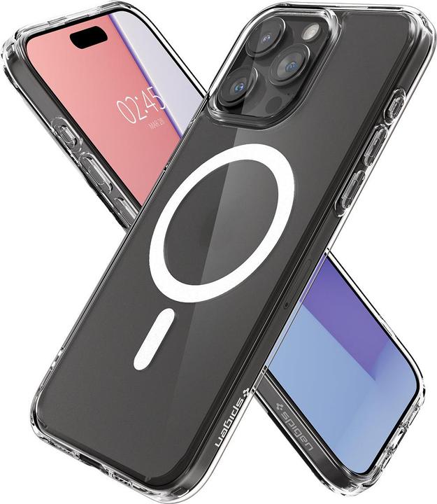 Produktbild Spigen Ultra Hybrid MAG iPhone 15 Pro Max 6,7" Magsafe frost clear ACS06580 (Apple iPhone 15 Pro Max)